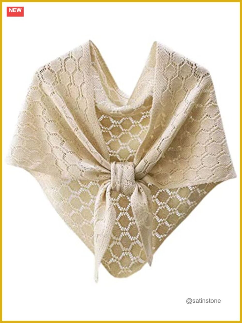 Women's Shawl Hollow Knitted Poncho Cape Scarf Pashmina Shawls